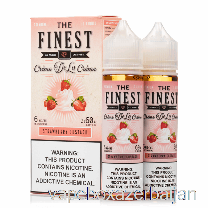 Vape Baku Strawberry Custard - The Finest Cr